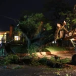 Rápida respuesta de la Policía para asistir a los damnificados por las tormentas
