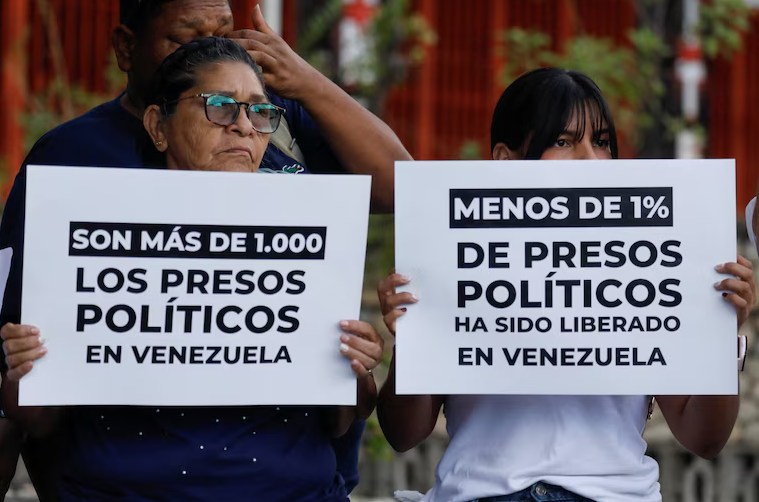 Venezuela liberó a 24 presos políticos en un operativo nocturno