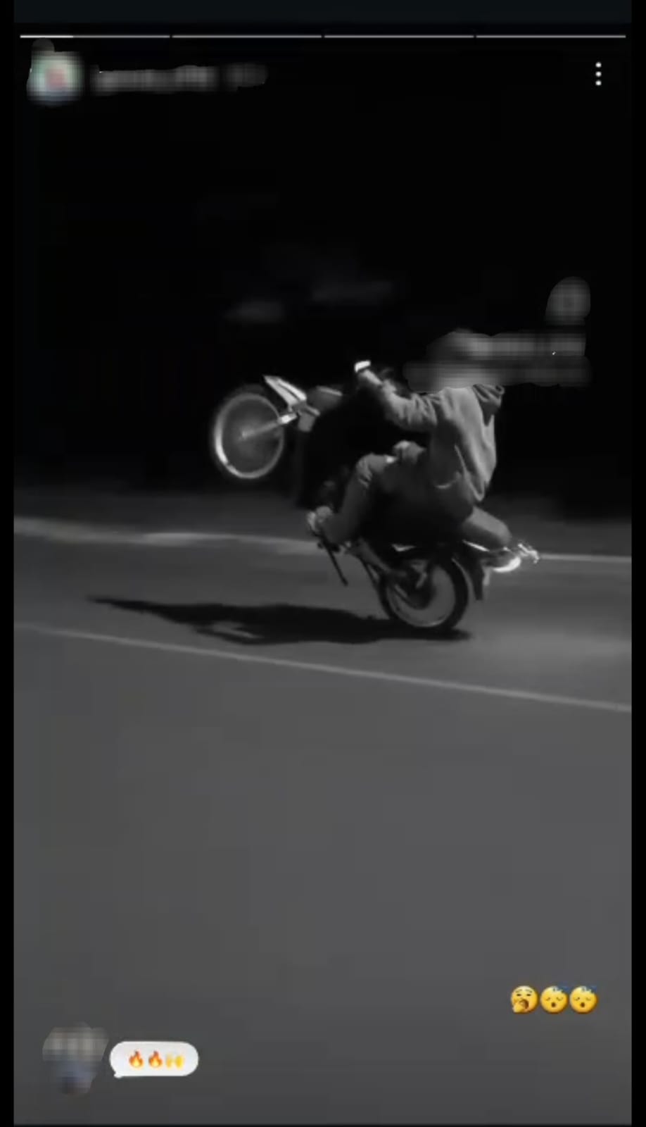 Se filmaba haciendo “willy” en plena ruta: la Policía lo identificó y secuestró la motocicleta