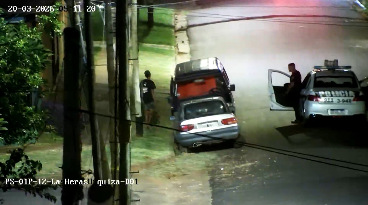 Fue sorprendido infraganti por el 911 robando en un auto: terminó detenido en Posadas