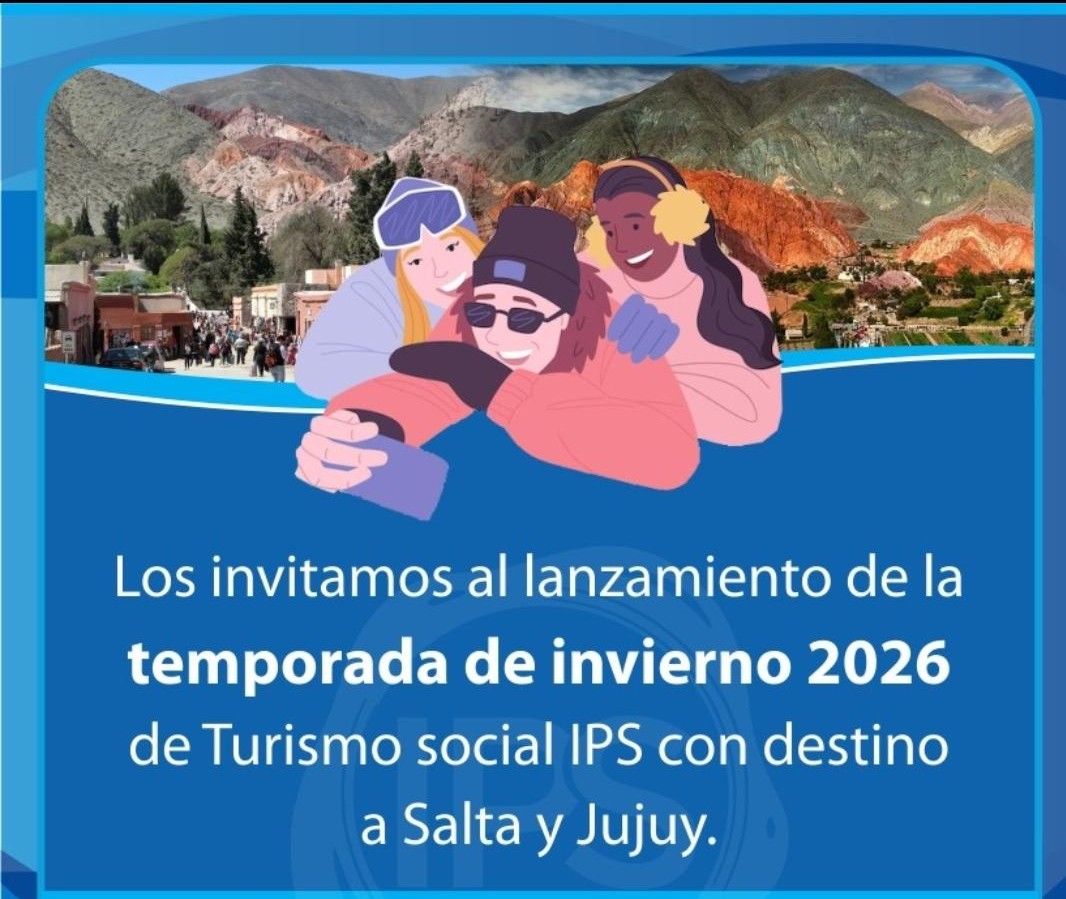 El IPS anunció su temporada de invierno con destino a Salta