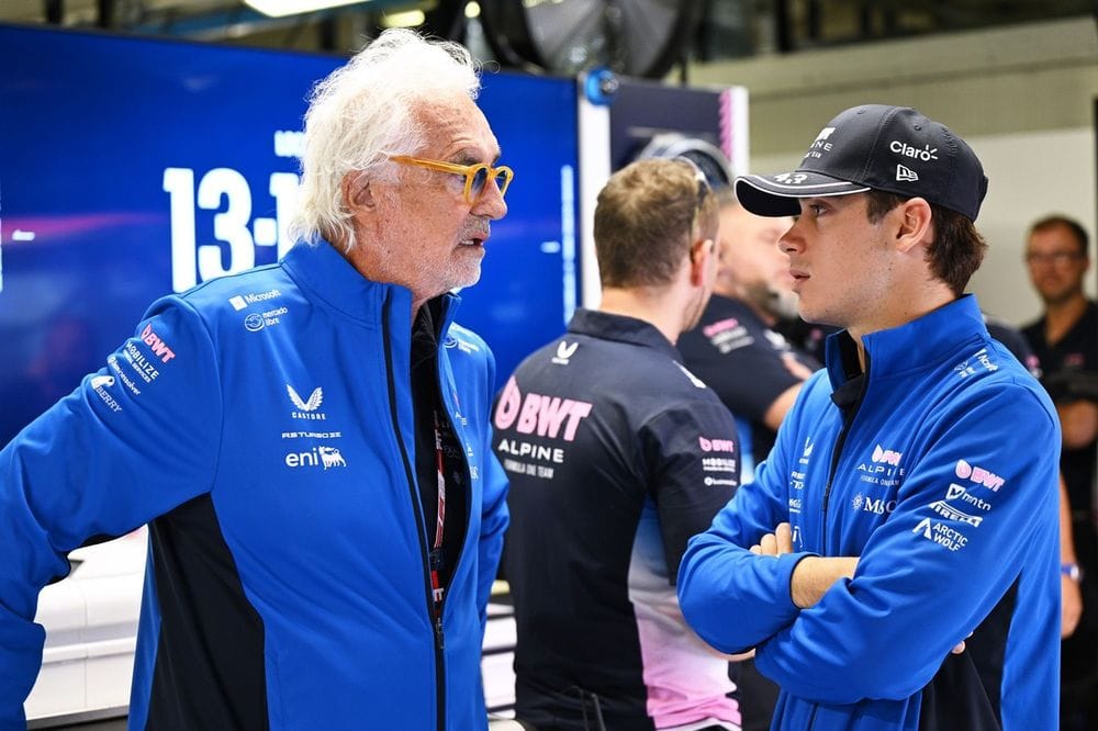 F1: Briatore destacó el progreso del equipo y marcó el rumbo para Colapinto