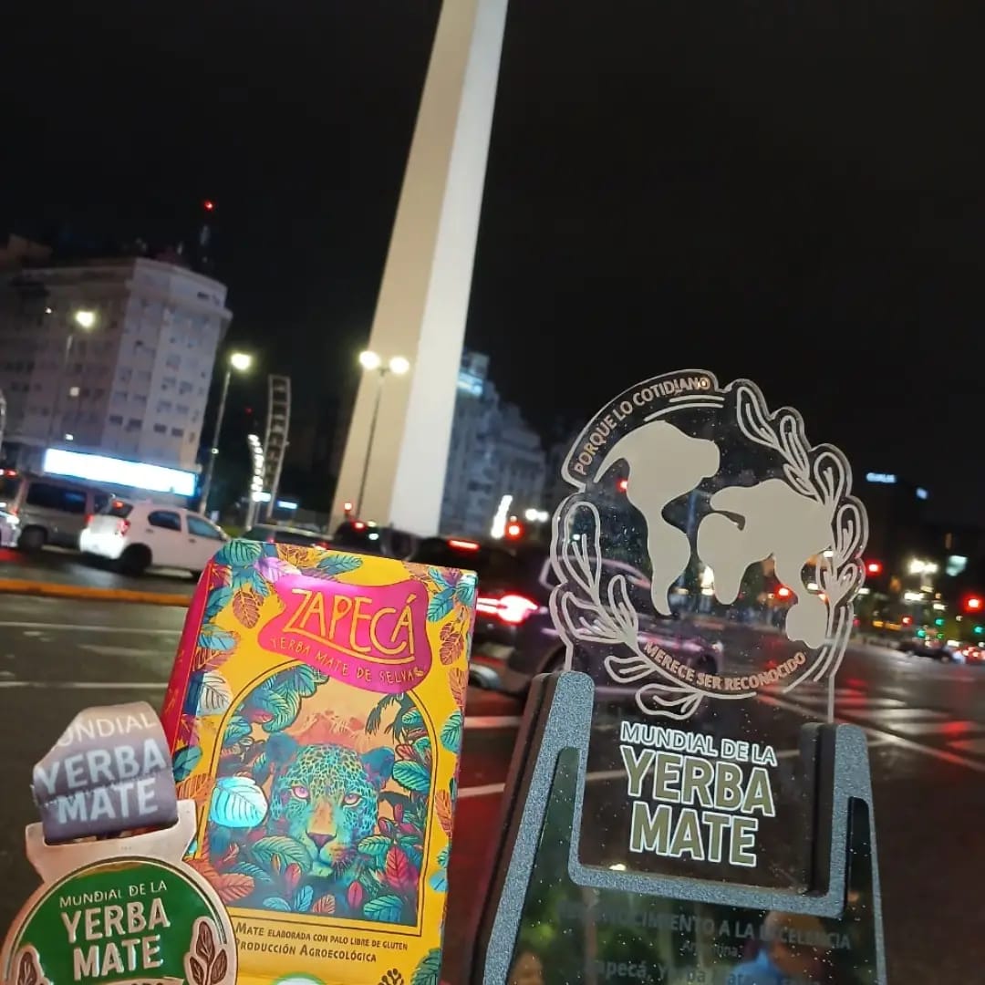 Zapecá ganó el Gran Oro y la distinción Excelencia en el primer Mundial de la Yerba Mate