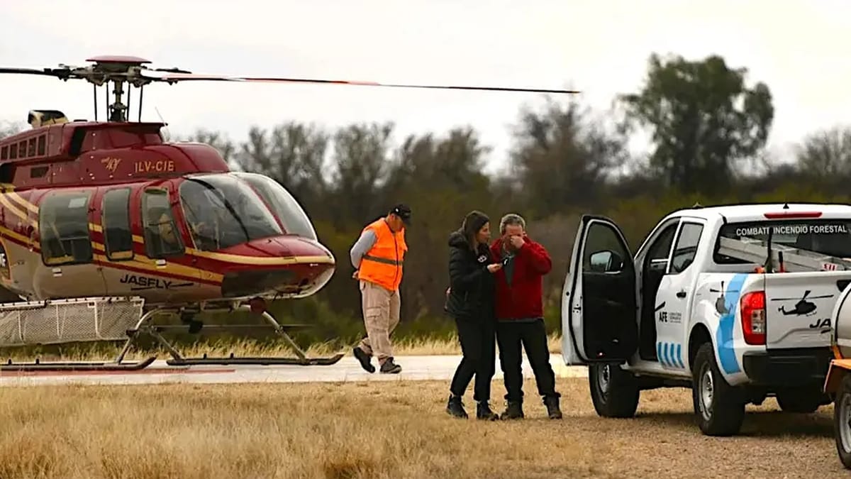 Tragedia aérea en San Juan: murieron jefes policiales, brigadistas y el piloto tras estrellarse un helicóptero