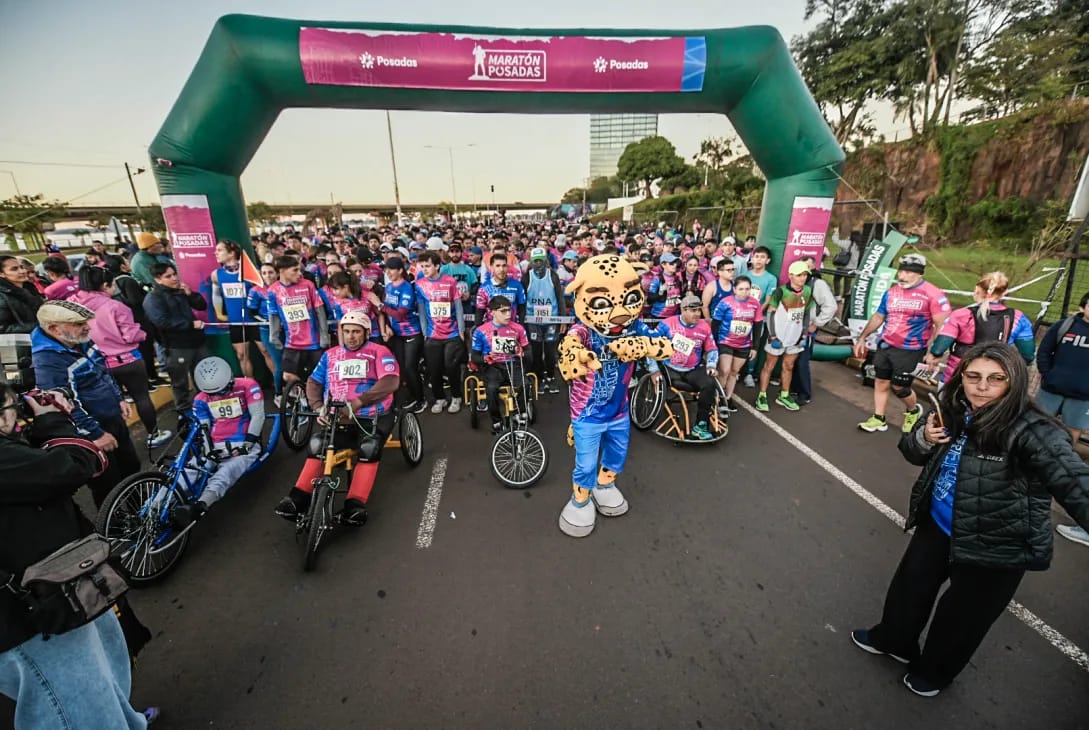 Todo listo para la Maratón Posadas 2026: distancias de 5k a 42k y cupos hasta el 6 de agosto