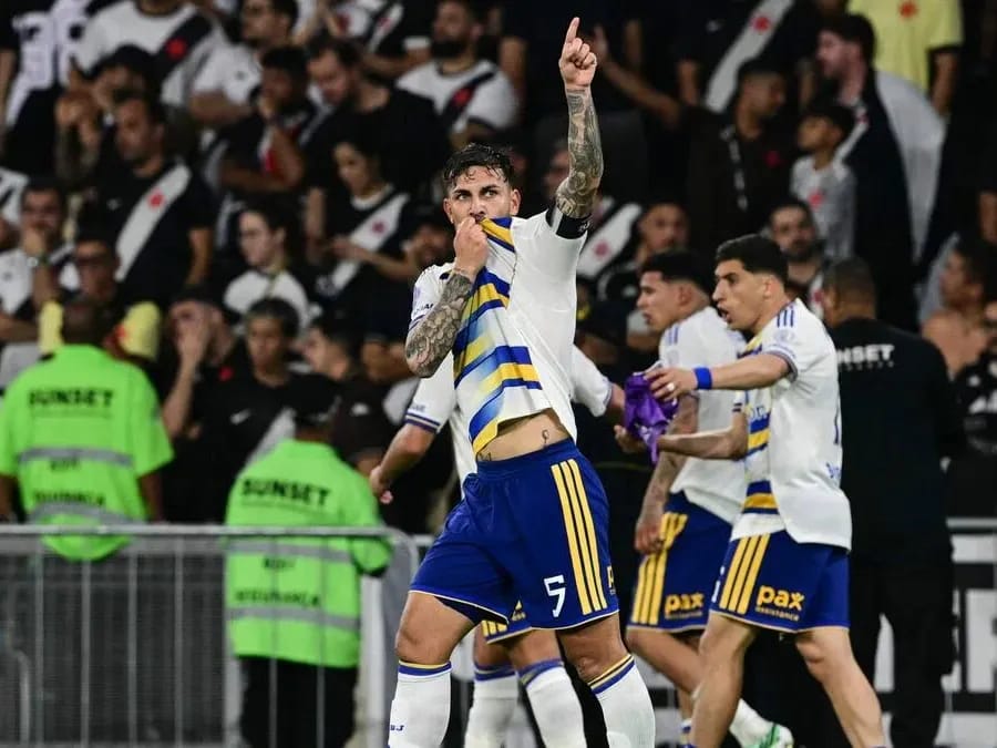 Triunfazo en Río: Boca superó 3-1 a Vasco da Gama en el Maracaná y clasificó a la final de la Sudamericana