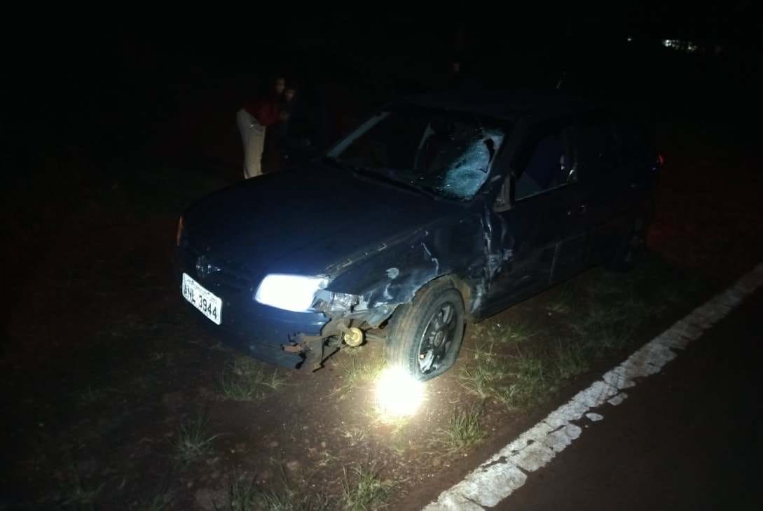 Trágico choque en el paraje Kilómetro 130: la colisión entre un coche y una moto dejó un fallecido